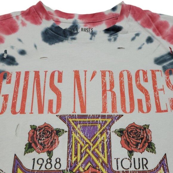 Guns N' Roses Shirt Size Small By Bravado Appetite For Destruction 1988 Tour Tee - Picture 5 of 7